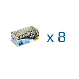 Maxell LR06/AA Alkaline batterier 256 stk. pakke